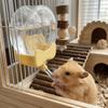 Large Capacity Automatic Water Kettle Drip-proof Hamster Water Bottle  Small Animal Cage