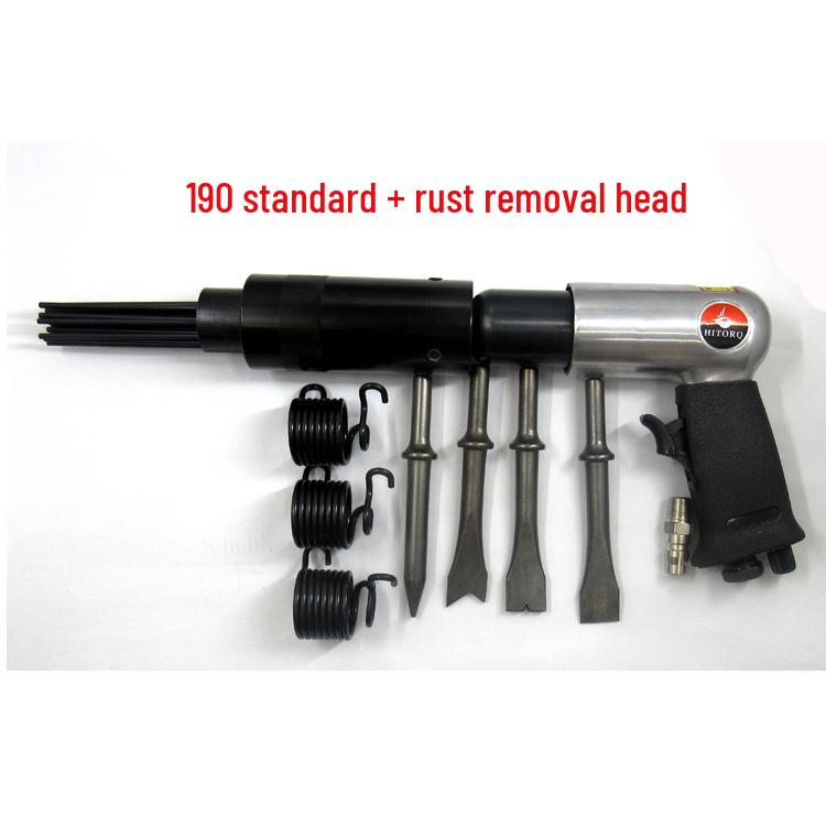Hailiqi Pneumatic Chisel & Hammer Tool Set - Impact Hammer, Scraper, Pick Options (150, 190, 250)