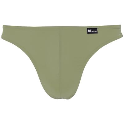Briefs with Elastic Khaki B.V.D. Men's T-Back Waistband,