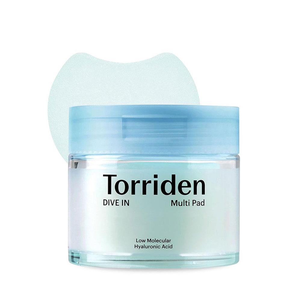 Torriden Dive-in Vegan Hyaluronic Acid Toner Pads (80 Pads)