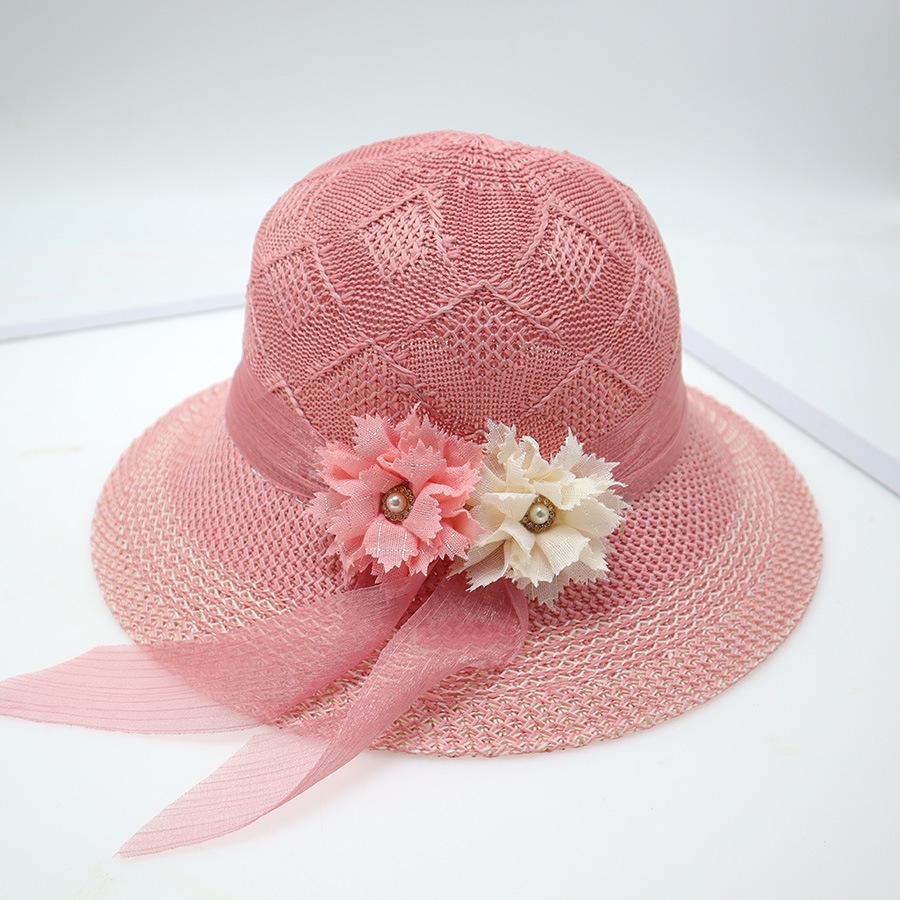 Women's Straw Hat with Large Brim, Summer Shading, Sweet and Versatile Cool Hat, Seaside Beach Hat, Sunscreen Hat, Women's Model