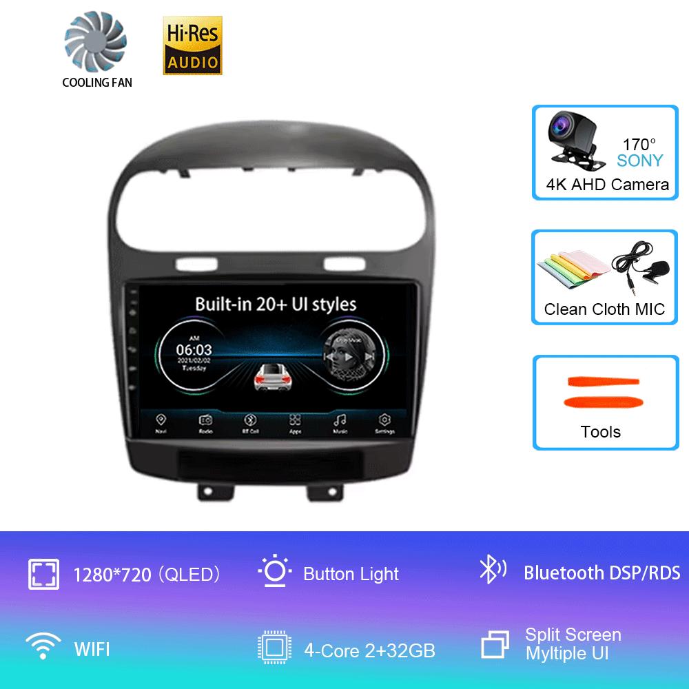 

Для Dodge Journey Fiat Leap Freemont 2011 - 2020 Автомагнитола Мультимедийный плеер Навигация GPS DSP 4G Wi-Fi Carplay Auto Android 14 CHINA