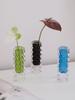 Modern High Quality Small Glass Flower Vases Colored Acrylic Floor Vase for Home Decoration Wedding and Gifts