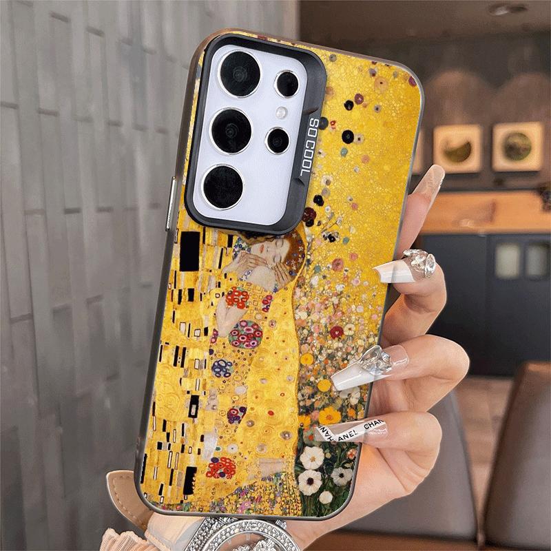 Kiss By Gustav Klimt Art Soft Phone Case for Samsung A17 A16 A15 A14 A13 A57 A56 A55 A54 A53 A37 A36 A35 A34 A33 A26 A25 A24 A23
