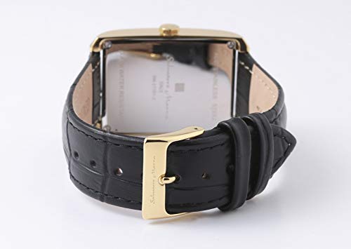 Salvatore Marra Men's Stainless Steel Cut Glass Watch SM21101-GDGR