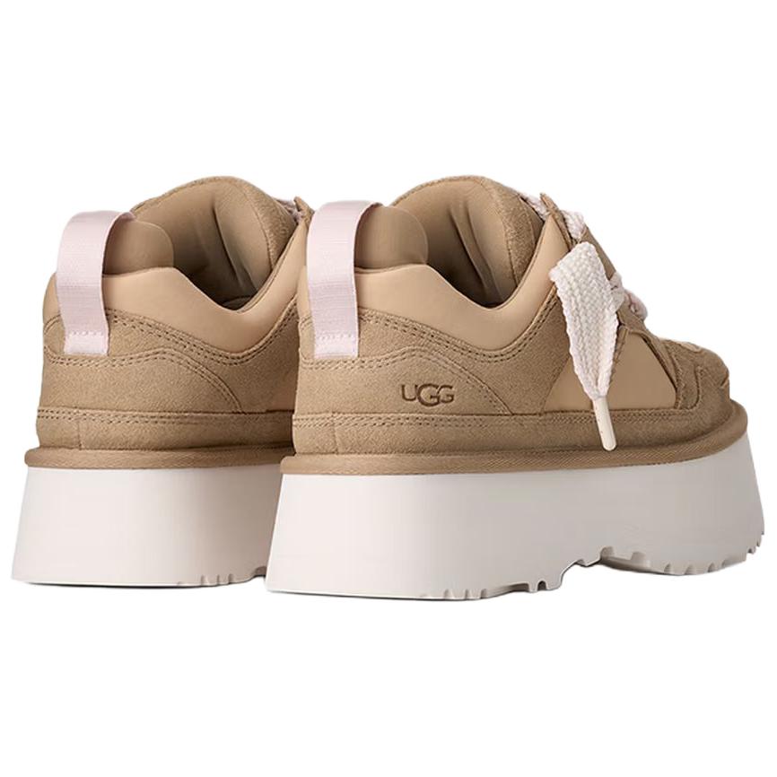 UGG Astromel Merlin Cow Split Leather Low top Casual Shoes Women's Mustard Seed 1171541-MDSD
