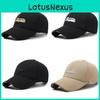 Simple Baseball Cap For Outdoor Sun Protection For Men And Women With Embroidered Letters