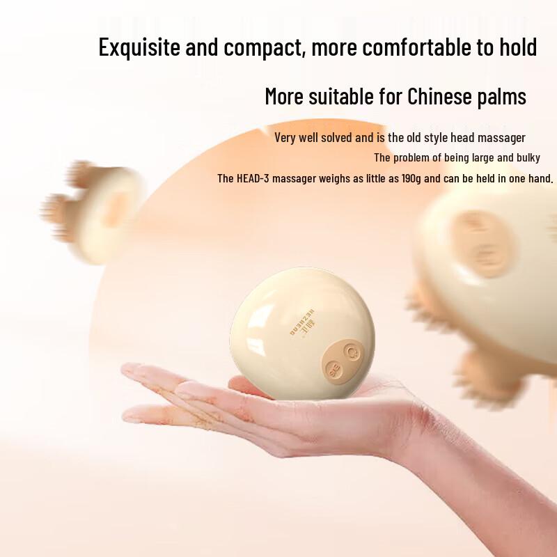 HEZHENG Electric Cat Paw Scalp Massager CN plug (adapter included)