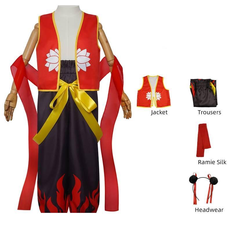 Nezha Aobing Sheng Gongbao Shen Xiaobao Aorun Cosplay Child Adult Gift Costume