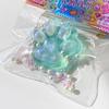 New Product! Christmas Style Plush Transparent Cat Claw Decompression Toy Cute Cartoon Soft Decompression Toy