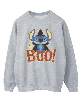 Womens/Ladies Lilo & Stitch Boo! Sweatshirt
