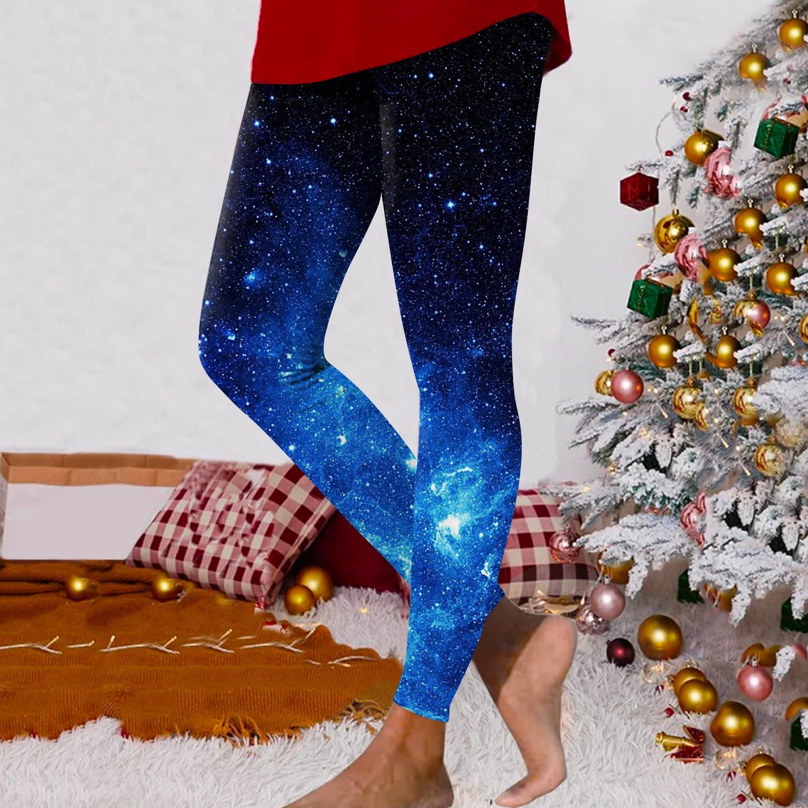 Women s Fashionable Printed Elastic Waist Slim Fit Elastic Yoga Casual Pants XL