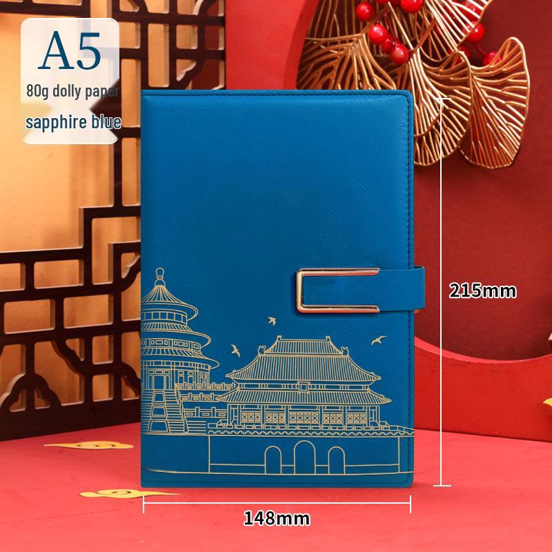A5 Magnetic Buckle Notebook with Custom Logo - Student Diary & Gift Box