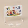 Doll House Ornament, Desk Chair School Bag Dollhouse Ornament, Realistic Doll House Accessories for Toddlers Pretend Play Toys