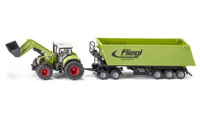 SIKU Traktor mit Frontlader für 3 Jahre und SK1949 Lader, hoch,