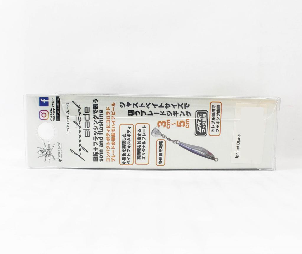 Little Jack Metal Jig Ignited Blade 34mm 7 grams 06 (7624)