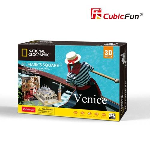 National Geo 3D Puzzle Venice St. Mark's Square 9803