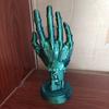 Game Controller Holder Stand 3D Printed Universal Gaming Headphone Controller Stand Mechanical Hand Statue