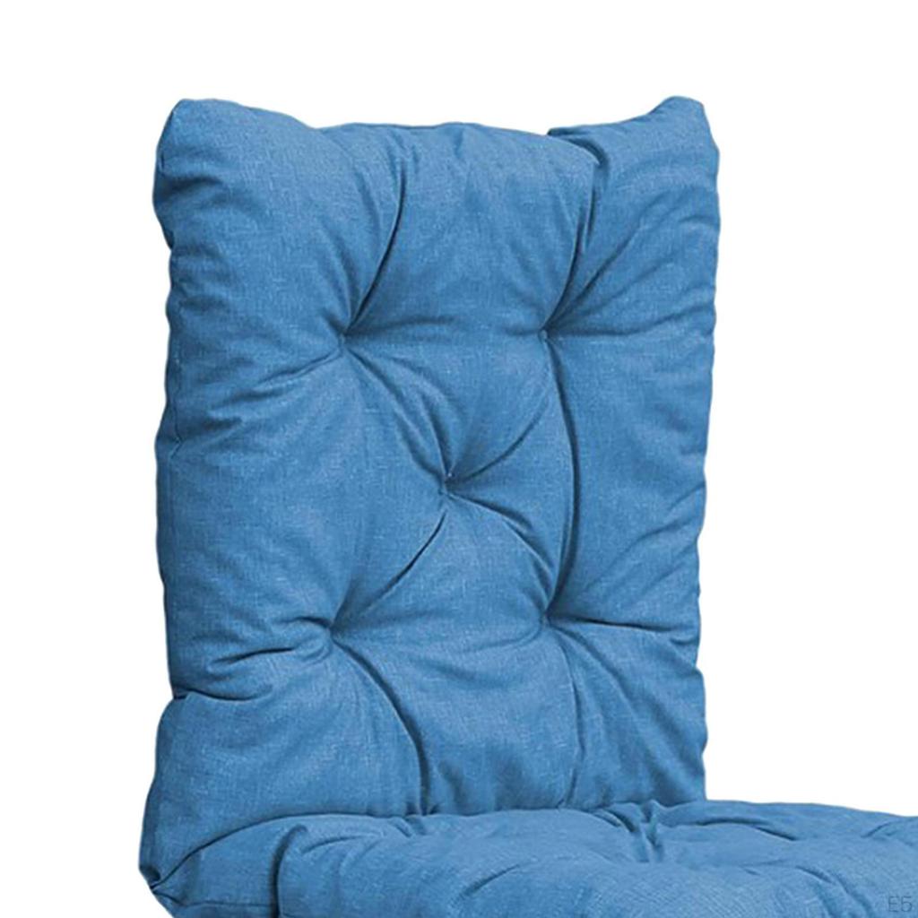 Gemütliches Outdoor-Schaukelstuhlkissen-Set