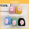 Adorable Cartoon Character Backpack For Kids Stylish Breathable Canvas Bag Preschool