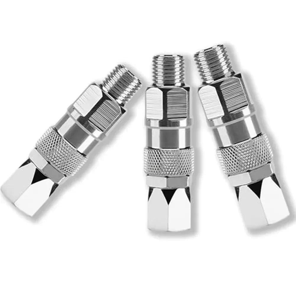 14 inch 360 degree rotating swivels set of three for airless paint For sprayers resistant stainless steel metal