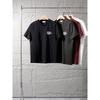 American vintage Heavy Cotton 300G Fashion Brand Cool Feeling Short sleeve T-shirt Men's Summer Bottoming Shirt Foreign Trade Men's T-shirt