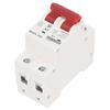 DC Miniature Circuit Breaker 2P Breaking Capacity 6000A Mini 6A Circuit Breaker for Solar PV System