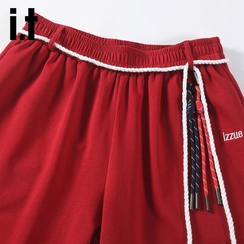 izzue it Women's Loose High-Waist Wide-Leg Casual Pants