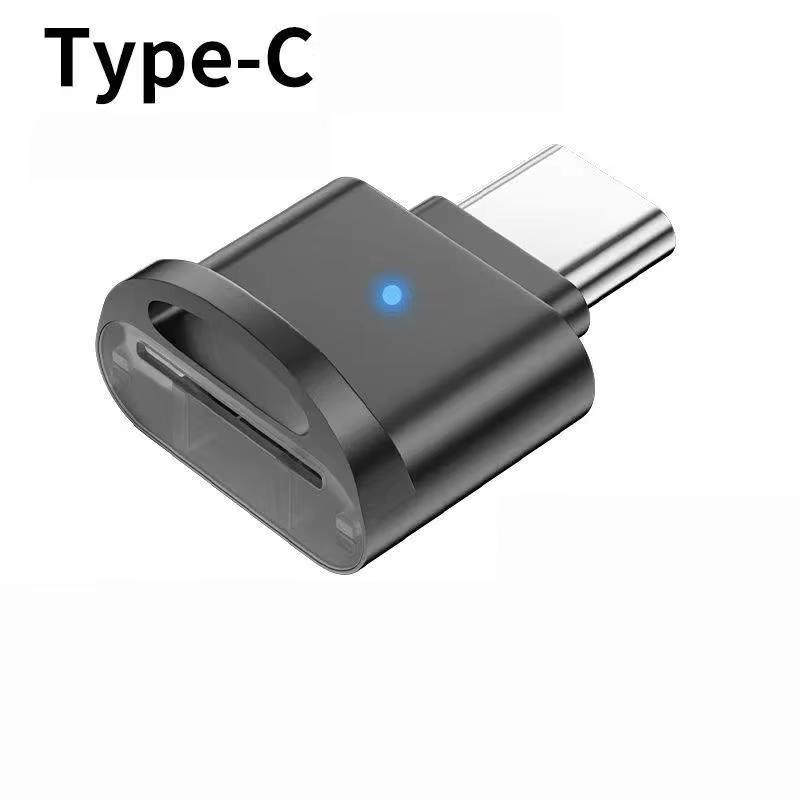New Type-C Card Reader USB C To TF Card Memory Reading High-speed Transfer Cardreader Support OTG For PC Laptops Samsung Xiaomi