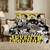 1 Stück Bequeme Heimdruck-Kuscheldecke, Juventus Fußballclub-Decke für Bett und Sofa, Besonderes Geschenk für die Familie