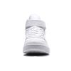 Li-Ning Knight Series Leather Non-Slip Shock Absorbing Wear-Resistant Mid-Top Sneakers Men Sneakers White AGCM163-1