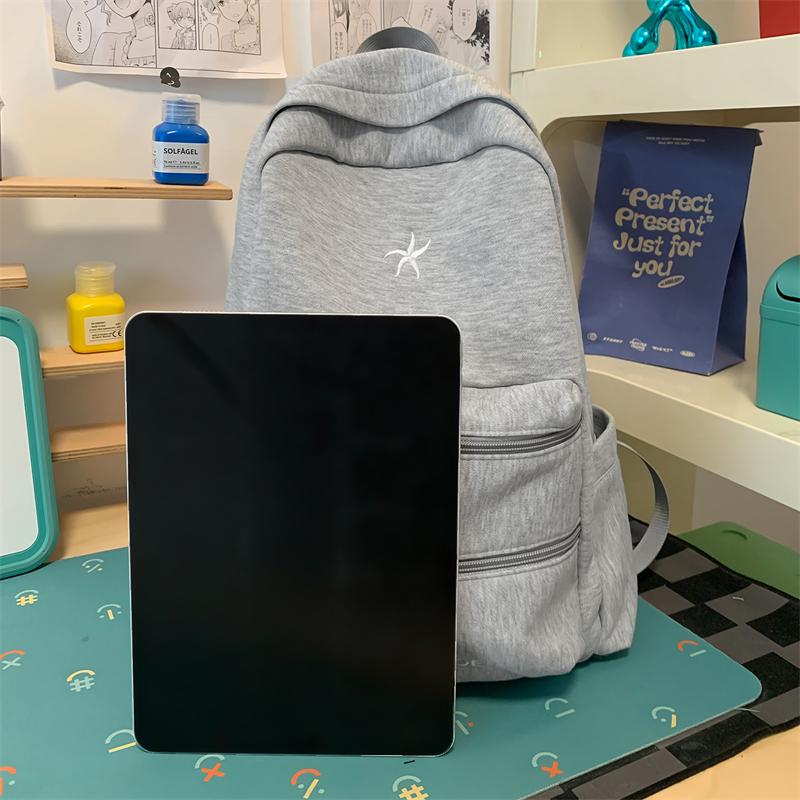 Schulrucksack für Mittelschülerinnen, bestickter Rucksack, leichter Reiserucksack