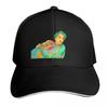 Hannah Arendt Abstract Painting Pose Baseball Cap Snap Back Hat Bobble Hat Cute Unisexs Tennis Womens
