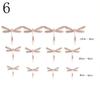12PCS PVC Wall Decals 3D Wedding Party Decoration Dragonfly Wall Sticker  Birthday