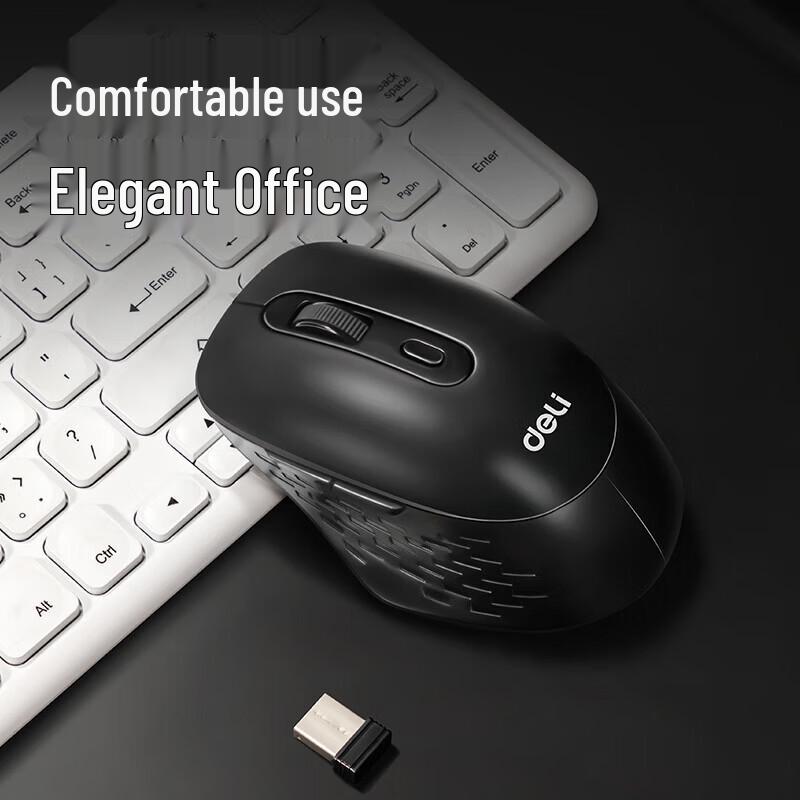 Deli 2213ES Wireless Office Mouse