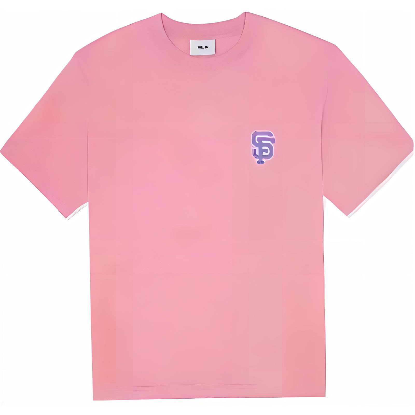 

New MLB Like Collection T Shirt Unisex Light Pink 3ATSEC333 S