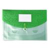 Expandable File Folder Document with Label Slot, Layered Design Waterproof PP Student Holder Envelope, Secure Rope Closure Organizer for Office