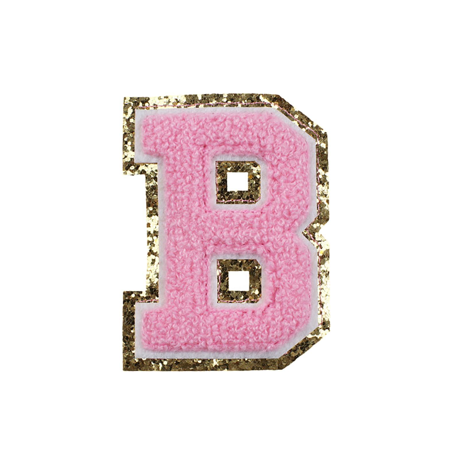 DIY английская буква патч аксессуары для волос буква Пномпень вышивка патч B