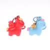 2026 Chinese  Year Mascot Horse Resin Keychain Decor Cartoon Cute Year Of The Horse Keyring Bag Pendant Gifts Accessory