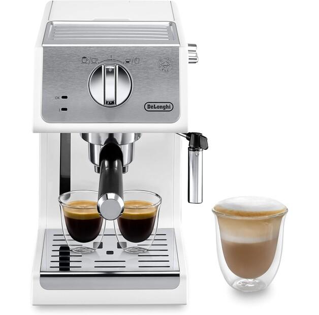 Кофеварка DeLonghi ECP 33.21 белый