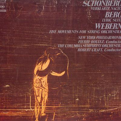 LP Record PIERRE BOULEZ, NEW YORK PHILHARMONI - Schonberg: Verklarte Nacht / Berg:  FCCA209 CBS SONY - Japan Classical Used