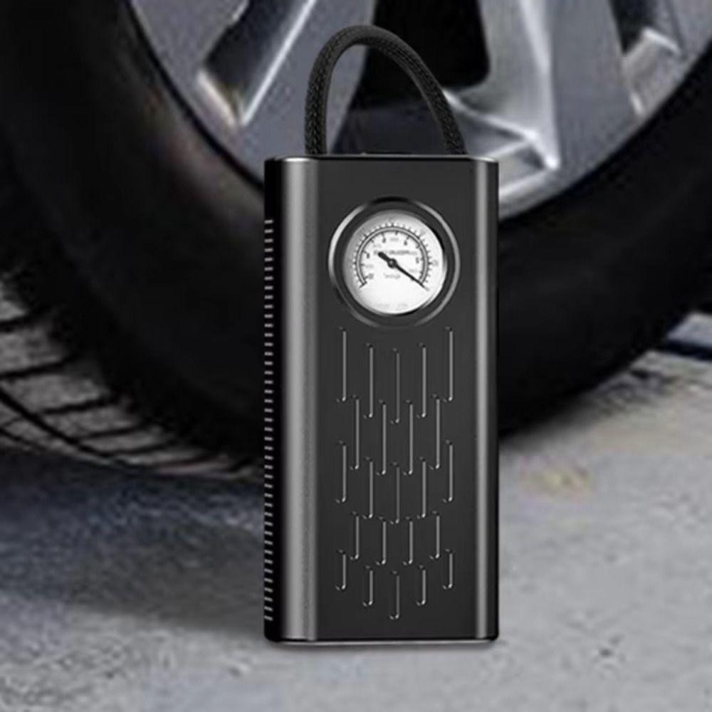 Pointer Pressure Gauge Electric Air Compressor Portable Handheld Air Pump  Balls Inflation