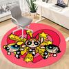 1pc Powerpuff Girls Office Round Area Rug, Under Office Chairs Bedroom Living Room Home Decor  a1022242