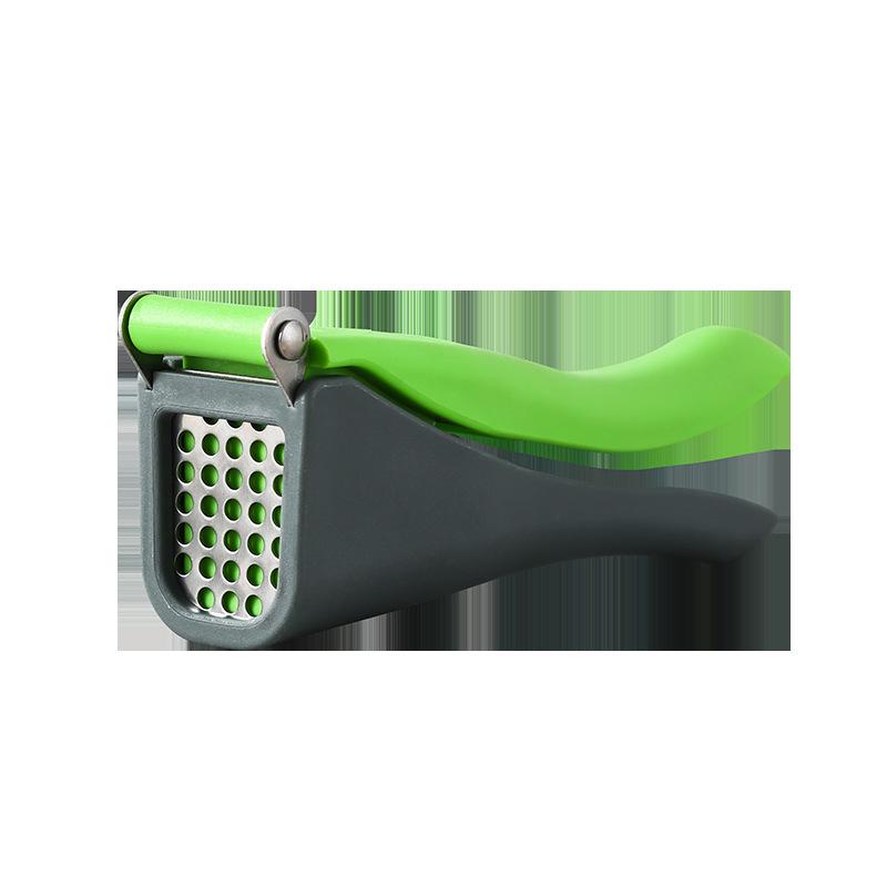 Handheld Manual Garlic Press - Crusher and Puree Tool for Kitchen