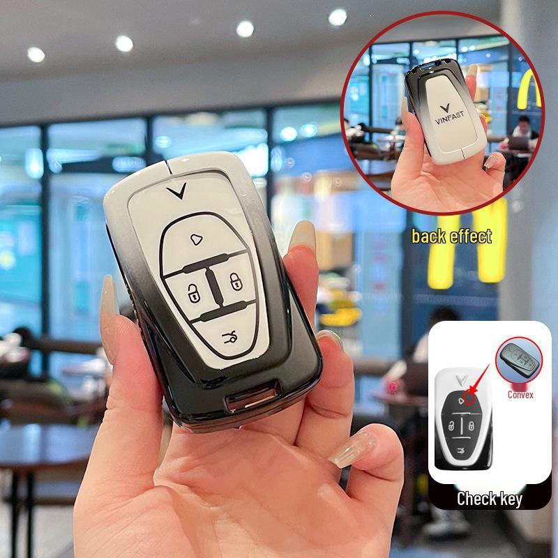 Premium Metal Shell Key Cover for Vinfast Car Remote