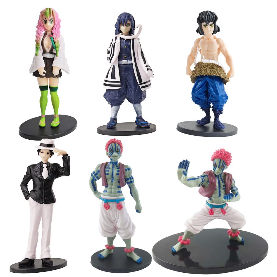 Аніме Клинок, що розсікає демонів Kimetsu no Yaiba Фігурка Камадо Танджіро Фігурка Дії Агацума Зеніцу Незуко Воїн ПВХ Модель Іграшки