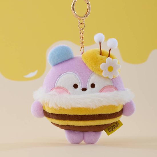 BT21 Edice včela medonosná minini Krejčovský metr Plyšový klíčenka