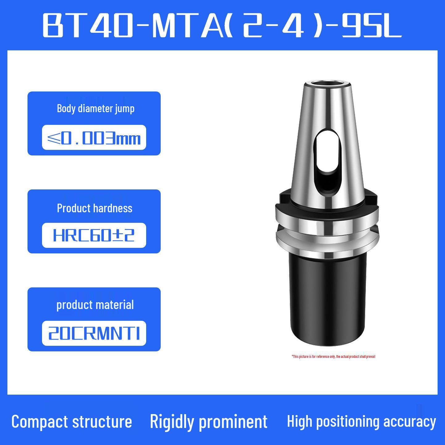 

BT40/50ER CNC Tool Holders: Dynamic Balance, FMB Face Mill, MTA Morse Taper, SLN Side Lock