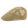 Hollow Mesh Beret Unisex Summer Cap: Korean Fashion Breathable, Stylish, and Simple Design
