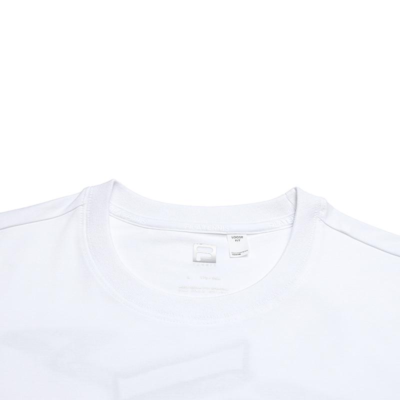 FILA Tennis Fun Simple Versatile Short Sleeve T-Shirt Men tops A11M633134FWT